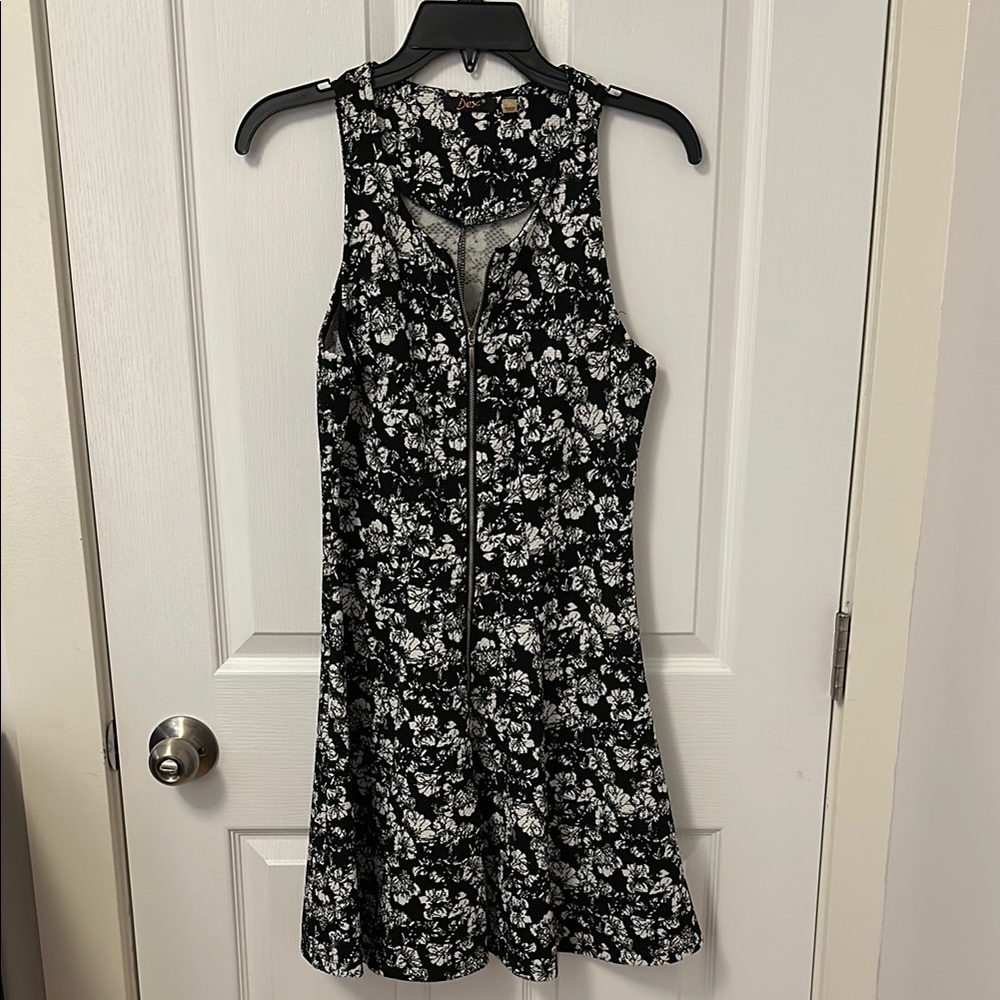 DEX Floral Flare Dress